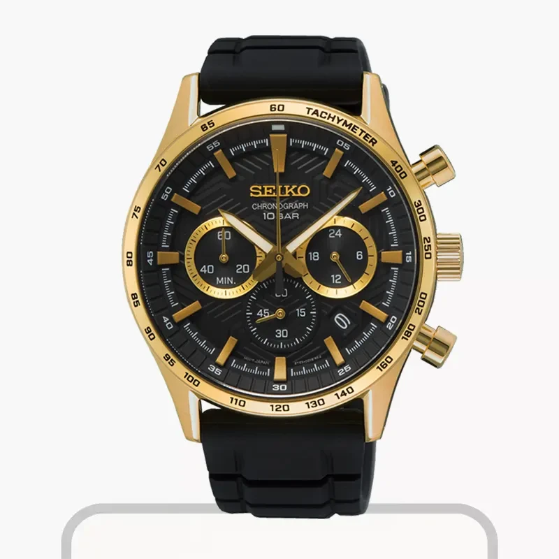 Seiko 5 Sports Discover More Quartz Chronograph Men’s Watch- SSB446P1